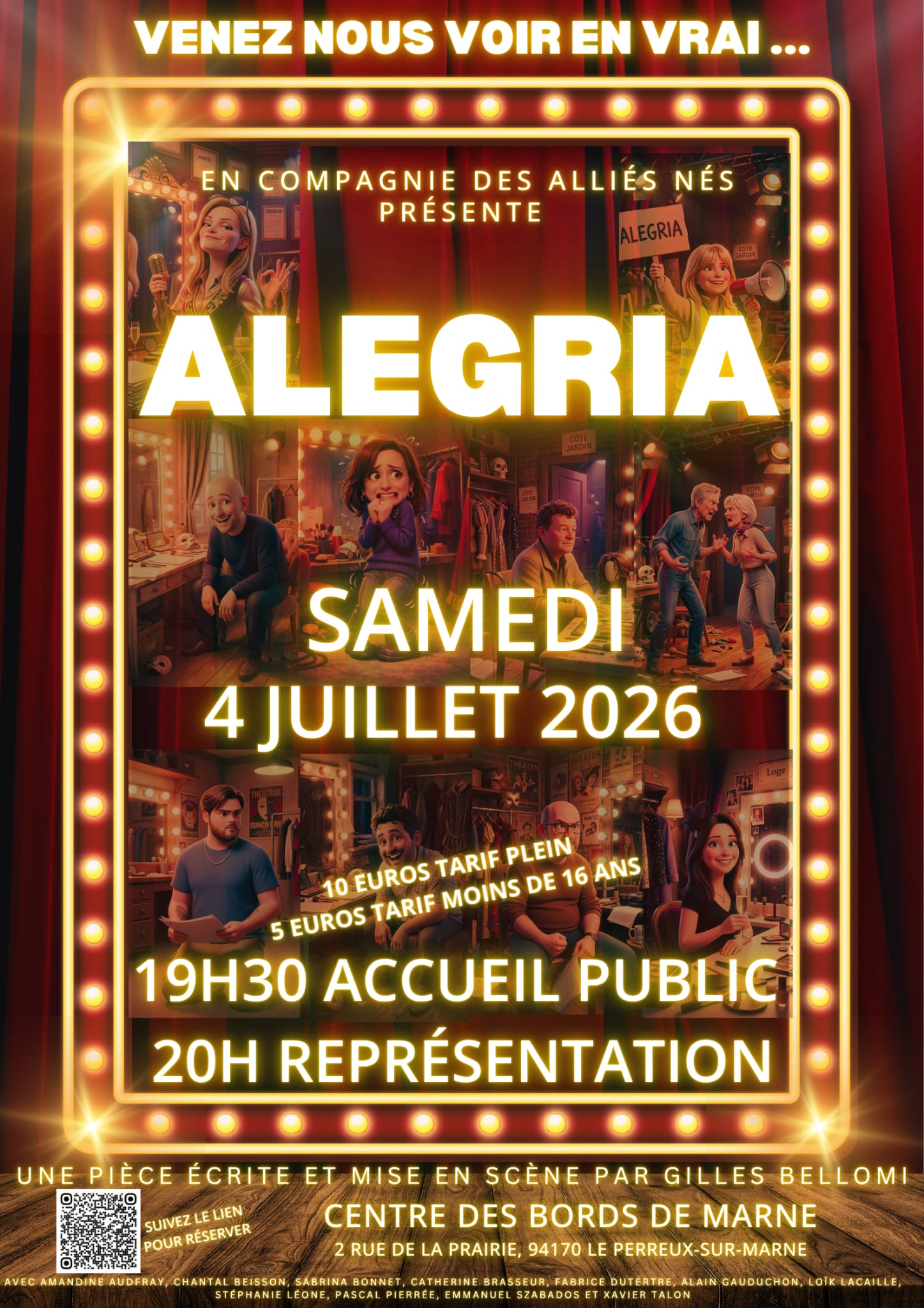Affiche Alegria